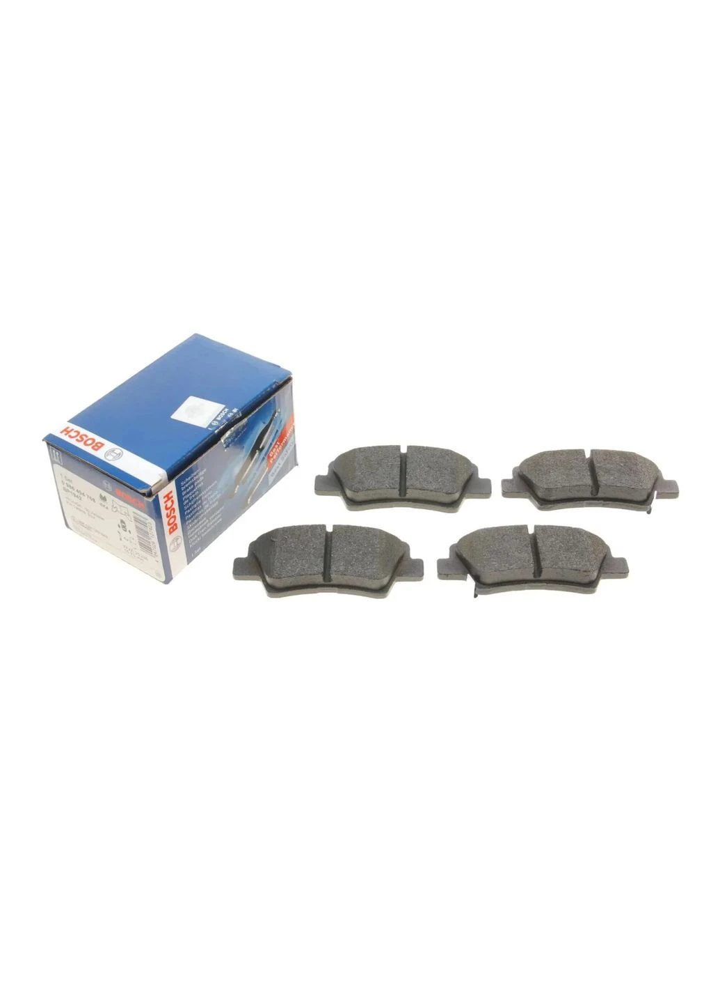 Колодки тормозные (задние) Kia Sportage/Ceed/Rio/Optima/Hyundai Accent/i10/i20/i30/i40/Elant 0 986 494 768 RU63 Bosch (339660365)