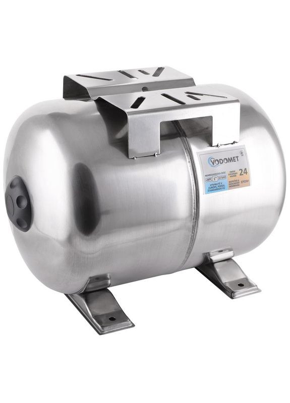 Гідроакумулятор горизонт. 24л (корпус-нерж.сталь) (VO0026) VODOMET (321194538)