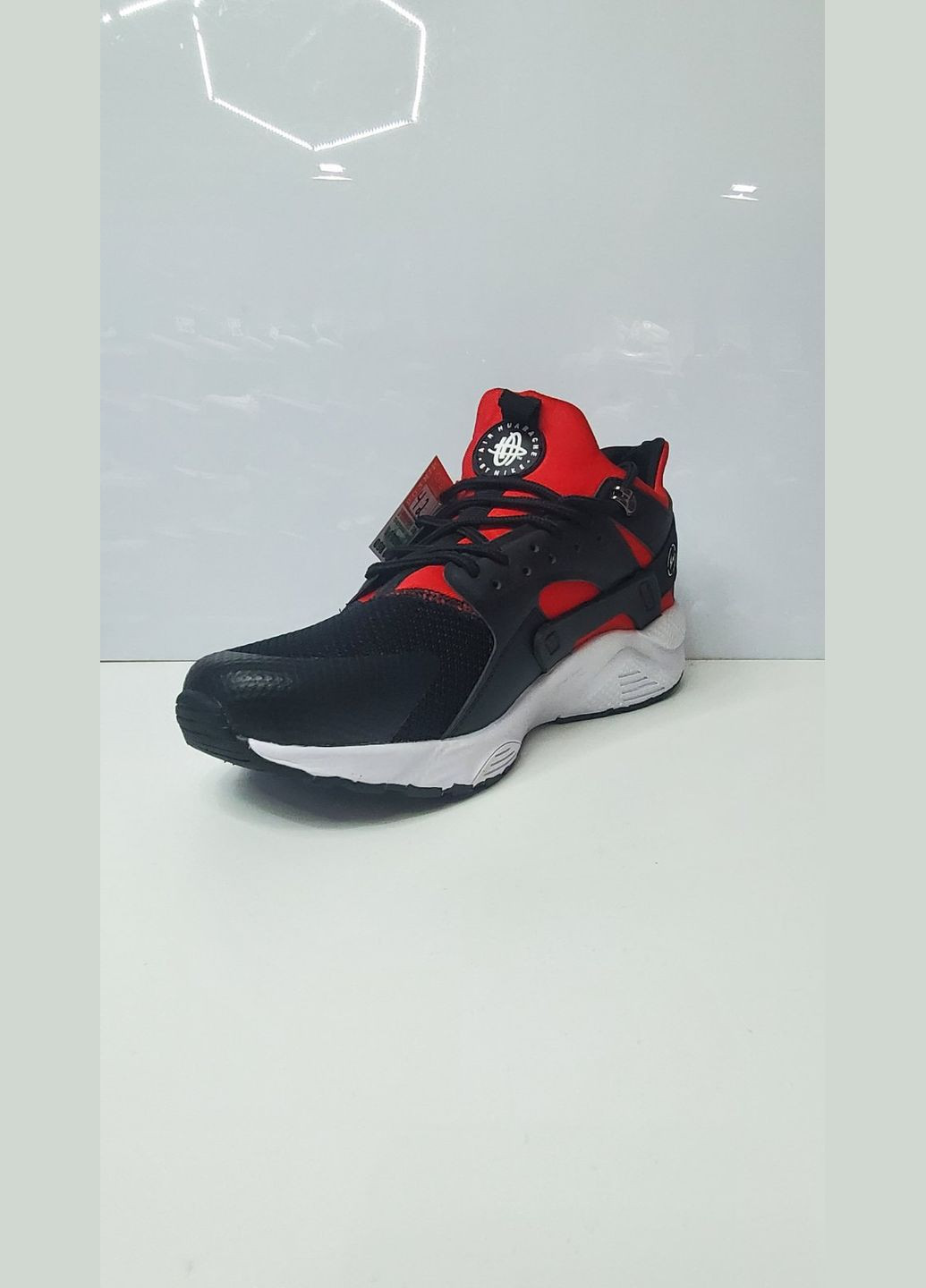 Красные кроссовки текстильные удобные стильные практичные Nike Air