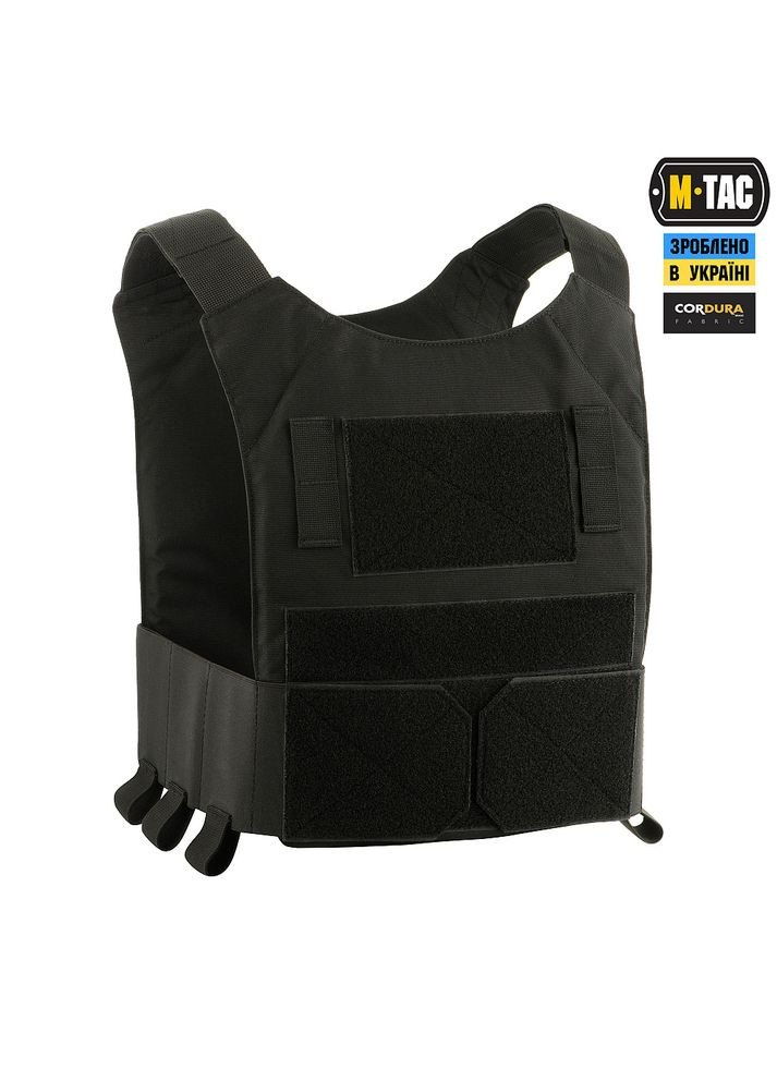 Чехол бронежилета низкопрофильный Black Medium M-TAC (316320323)