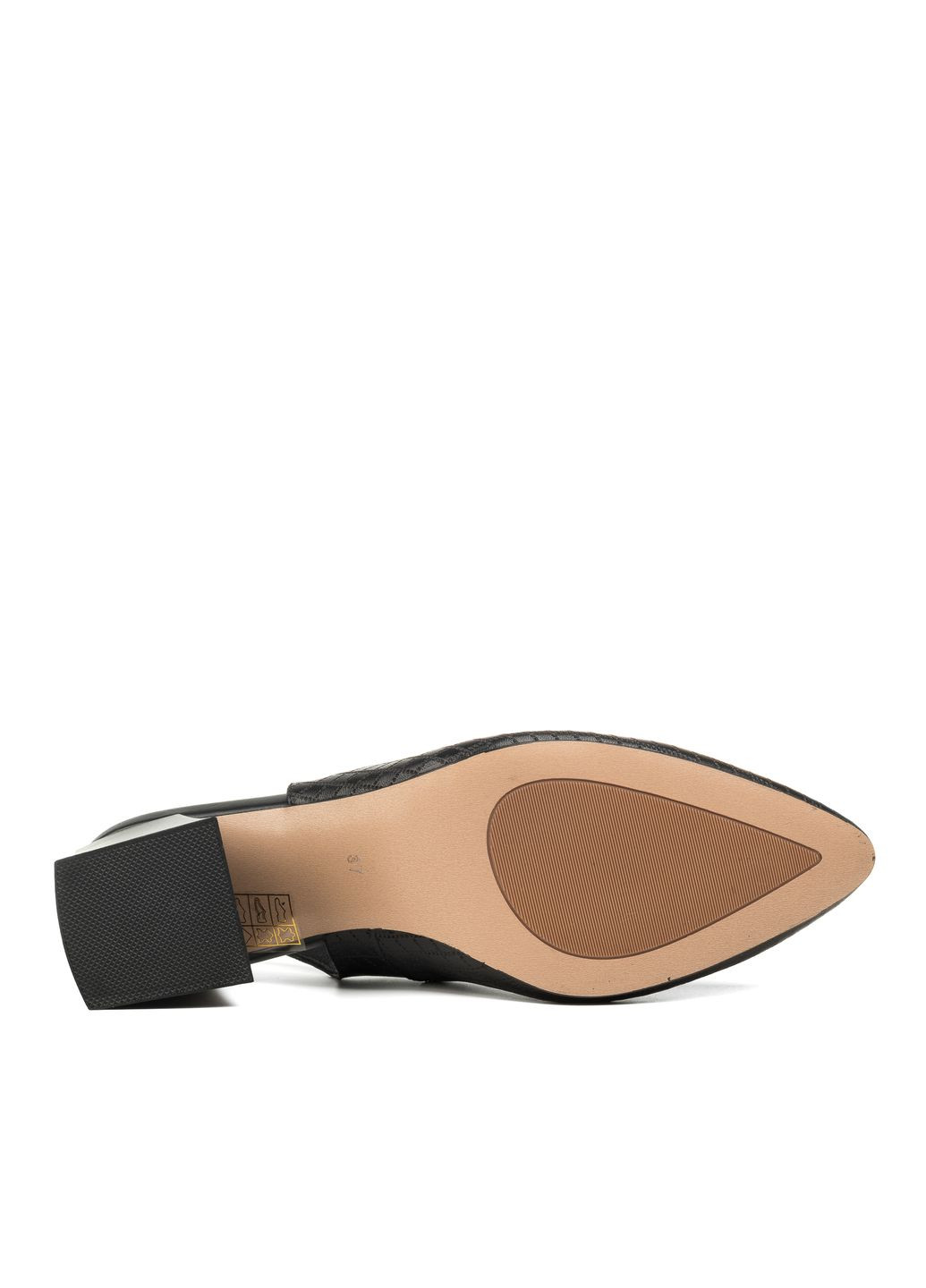 Черные босоножки (1382л) Sufinna