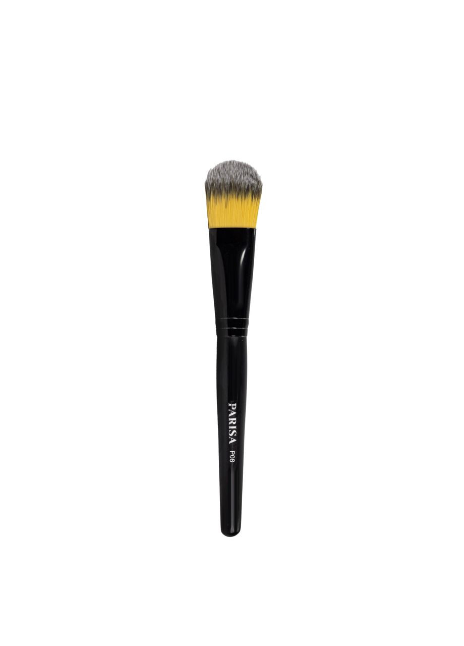 Кисточка для тонального основания натуральная Р08 Parisa Cosmetics (302728693)