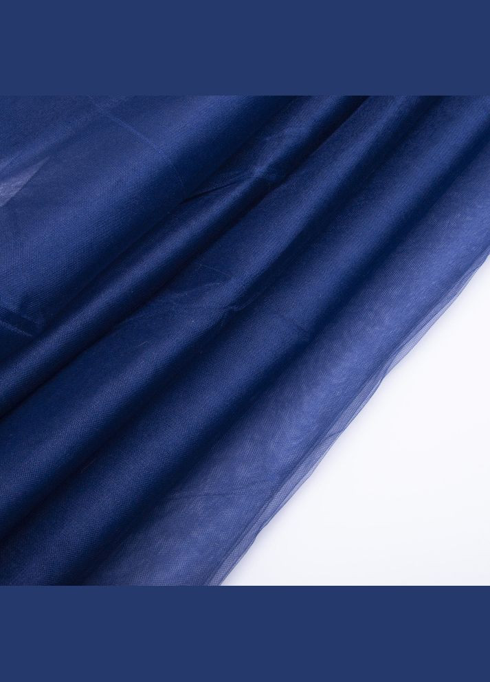 Тканина декоративна фатин 2.7 м'який т/синій IDEIA (275870937)