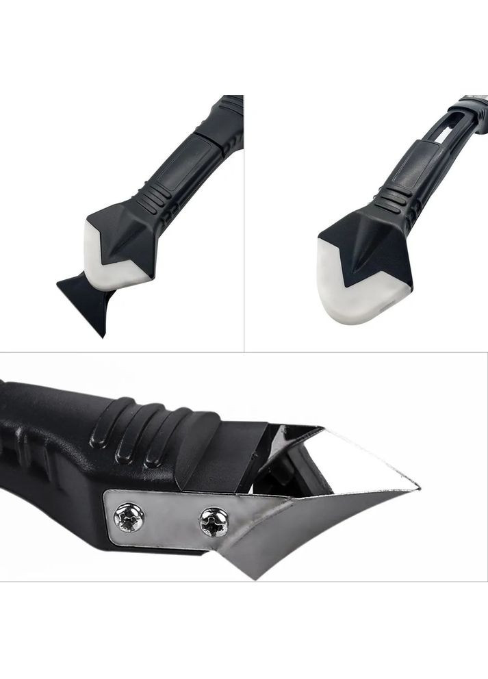 Шпатель для силикона 3 в 1 19 х 5 х 3 см для нанесения и удаления герметика (арт.3064) MAGtools (361437447)