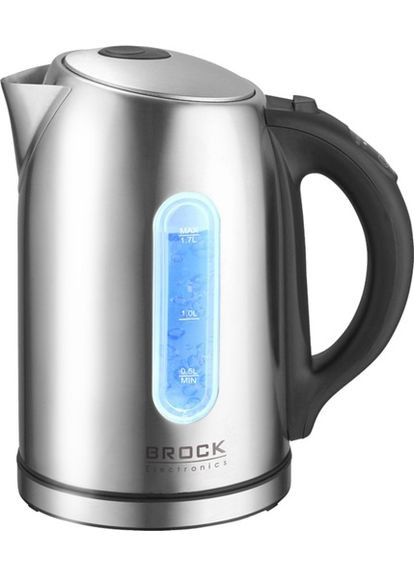 Електрочайник WK 2302 D 1.7 л сріблястий BROCK (336881990)