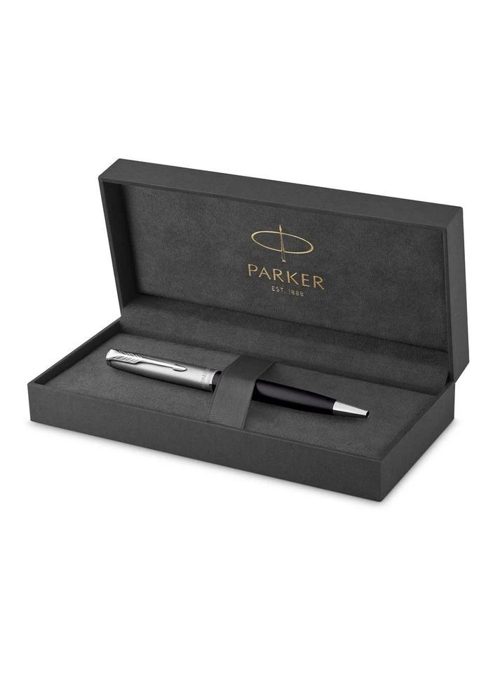 Шариковая ручка SONNET 17 Essentials Metal and Black Lacquer CT BP Parker (322340180)