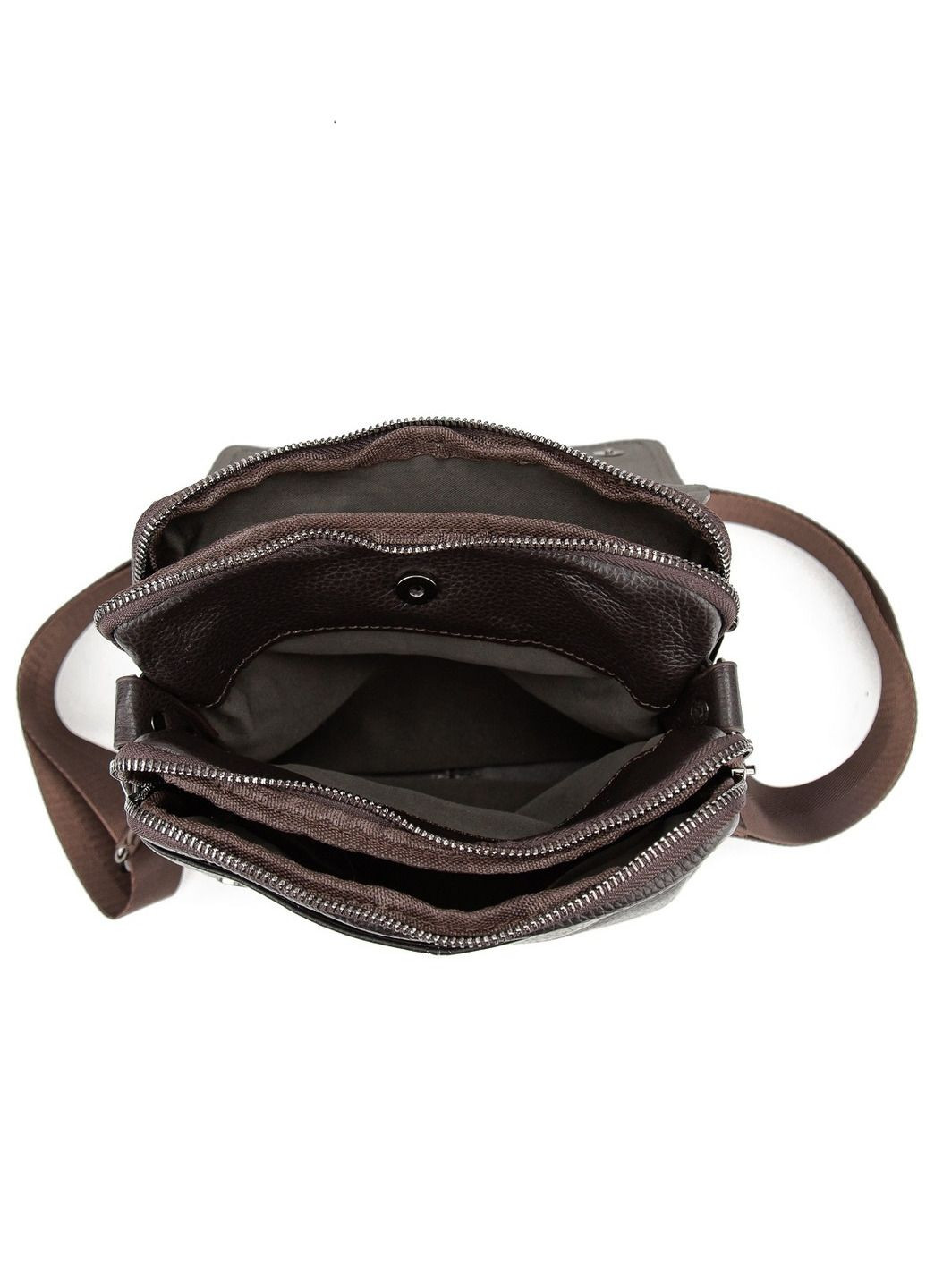 Кожаный мессенджер с клапаном на два отдела RoyalBag M56-3508 (338889883)