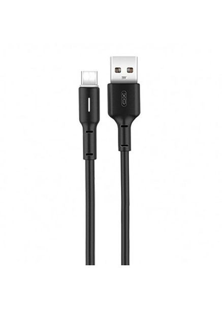 Кабель NB112 USB - micro USB (M/M), 1 м, Black (NB112-M-BK) XO (336956320)