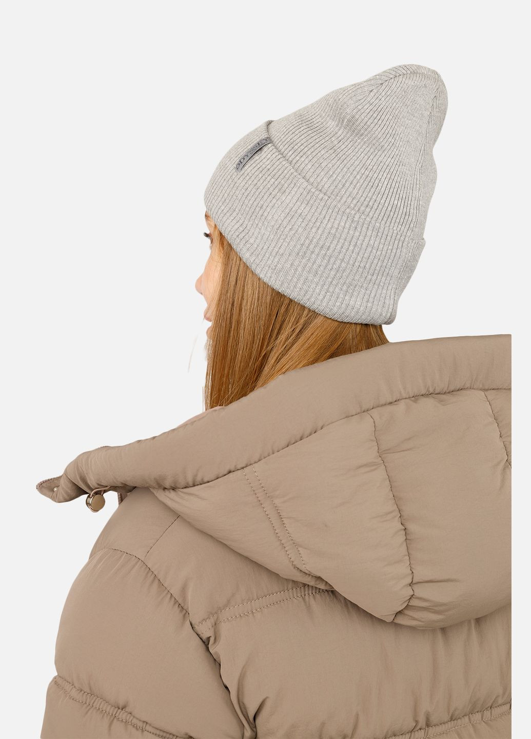 Женская шапка с отворотом цвет серый CB-00260783 Odyssey (319053330)