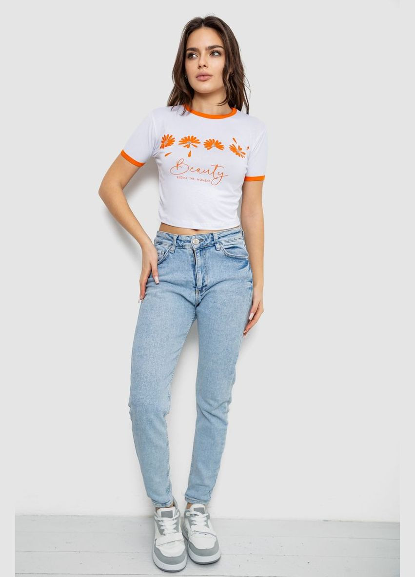 Футболка-топ женская с принтом Ager 244R604 - (319359484)