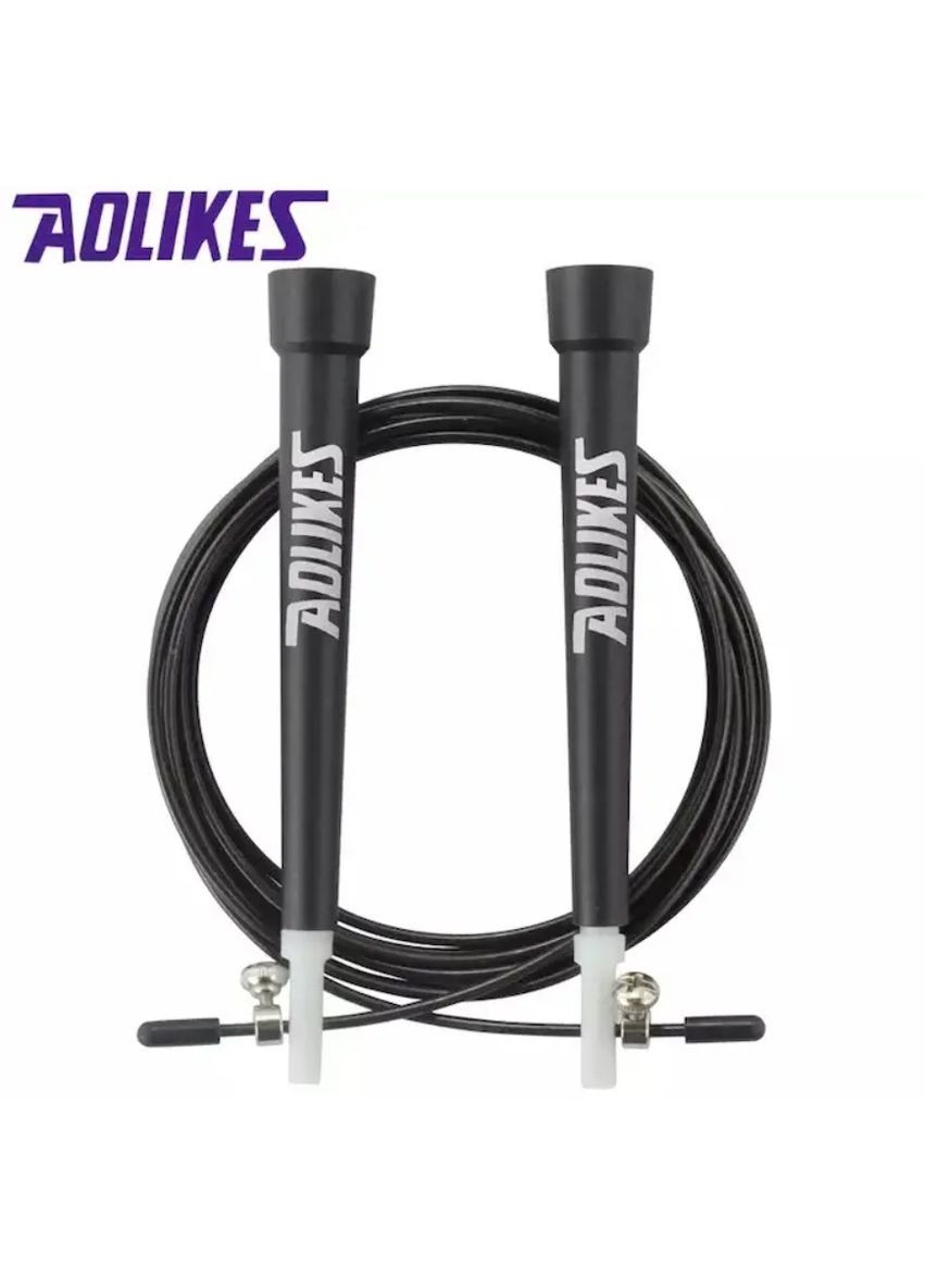 Скакалка швидкісна з підшипником та сталевим тросом, для кросфіту ( ) AOLIKES (366666495)