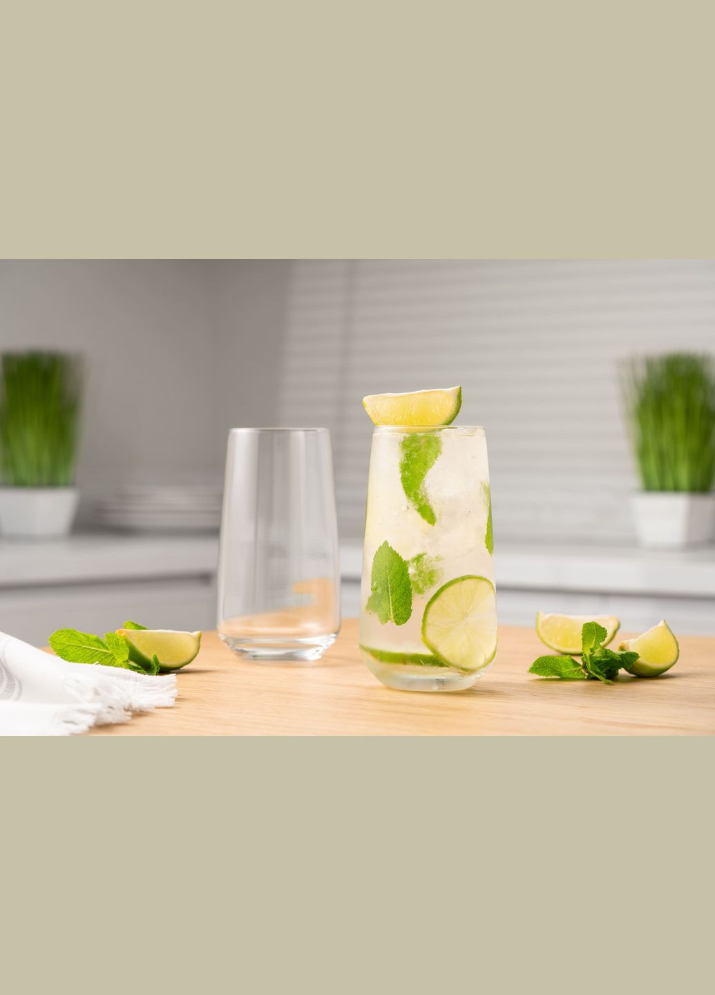 Набор стаканов высоких Gloria 315 мл 3 шт. стекло AR2648GS Ardesto (306514567)