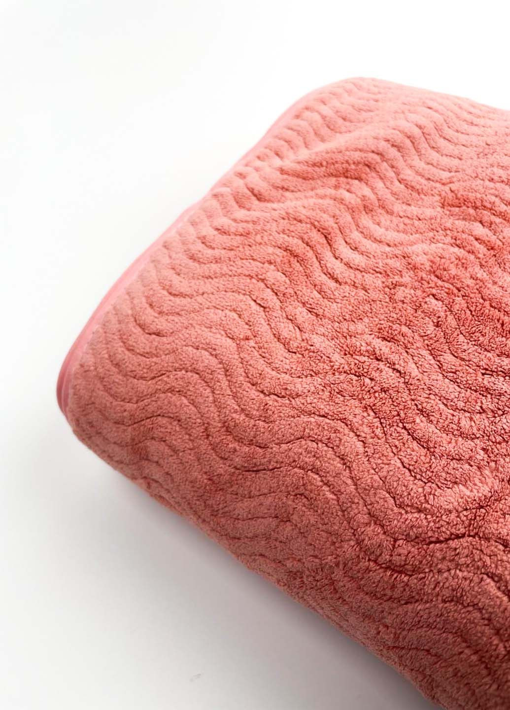 Homedec полотенце банное большое микрофибра 170х90 см однотонный розовый производство - Турция