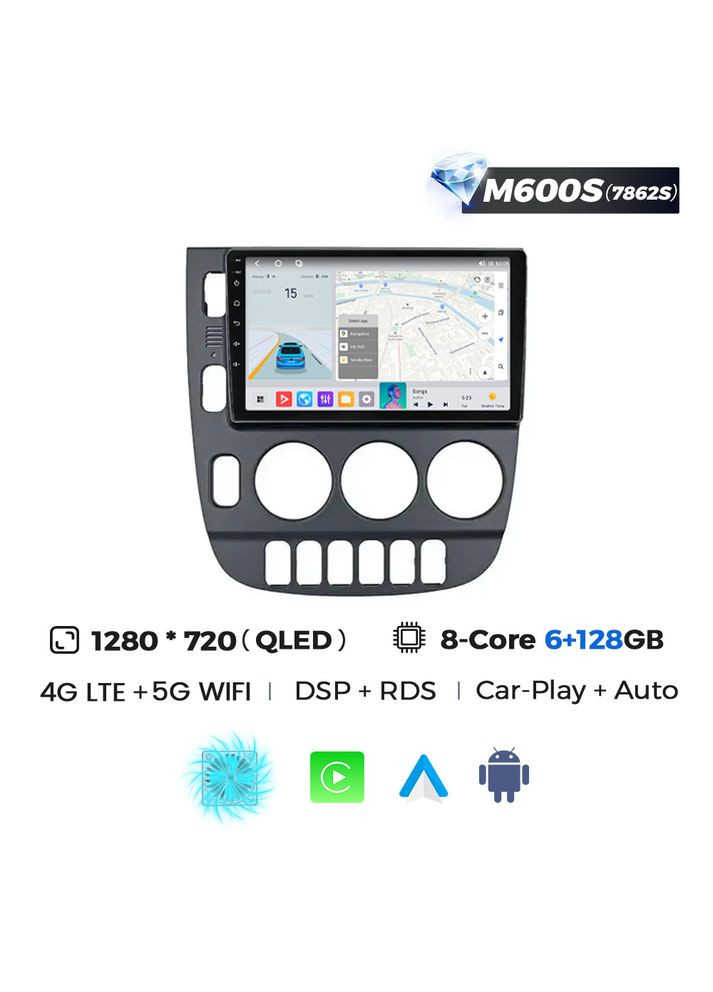 Штатная магнитола Makede MS M-Class I W163 ML (1997-2005) QleD M600S 360 6GB+128GB F2 Black Mercedes-Benz ML-Class (369239522)