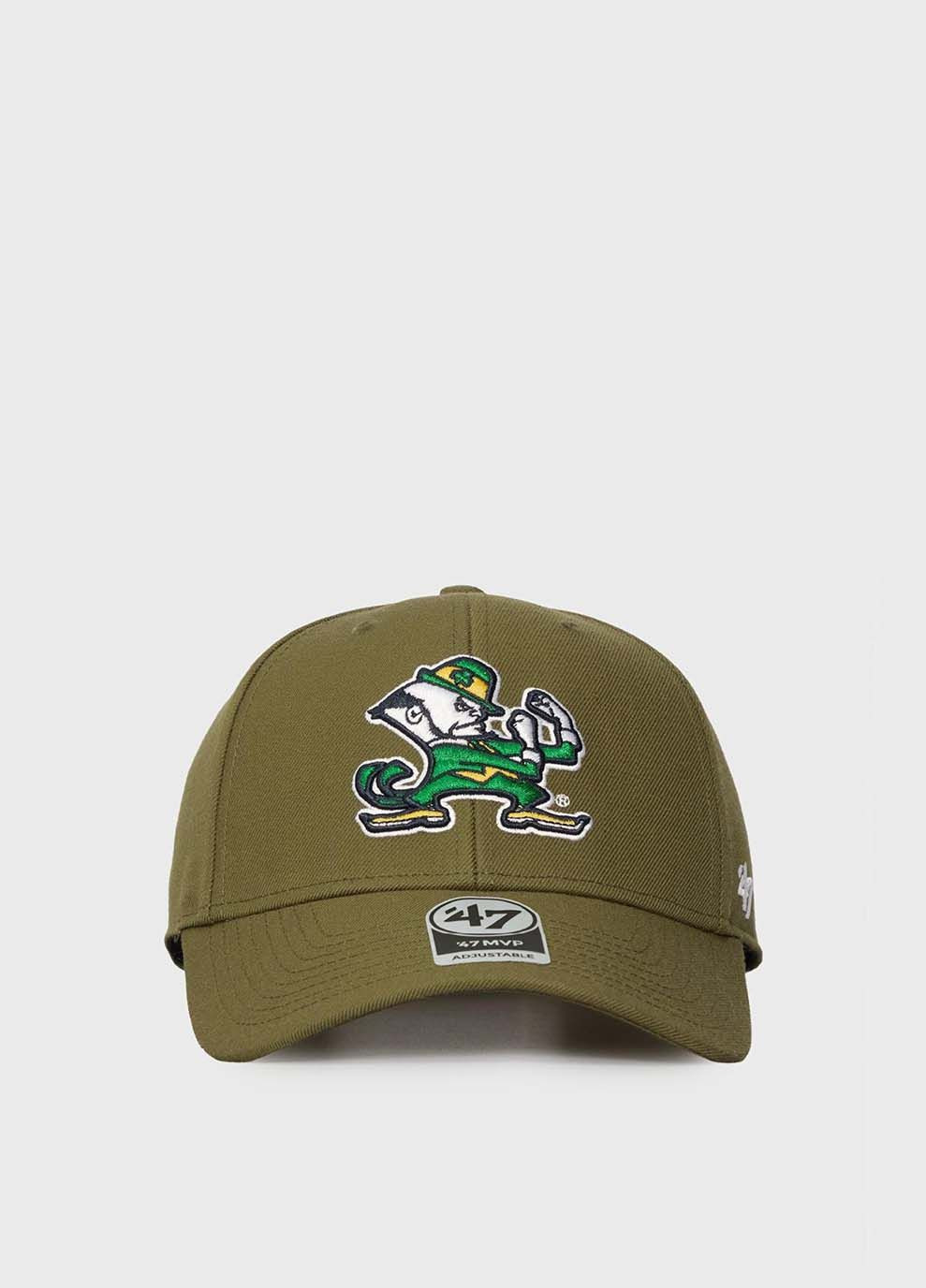 Кепка MVP NOTRE DAME FIGHTING IRISH Зелений 47 Brand (367191877)