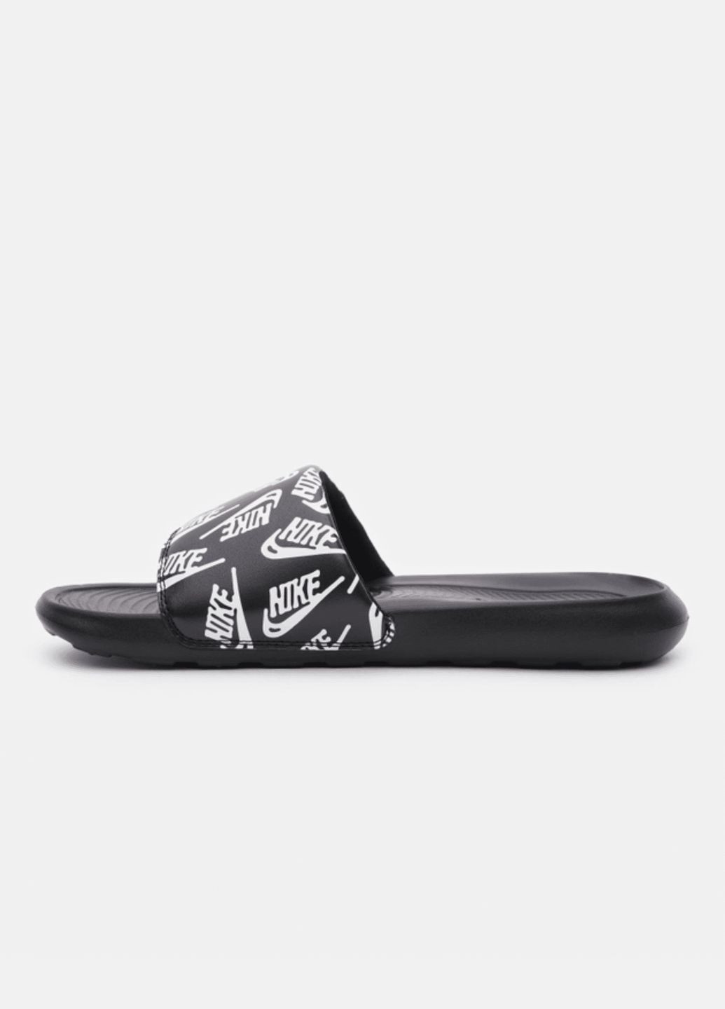 Тапочки чоловічі Victori One Slide Print CN9678-008 чорні Nike (280438361)