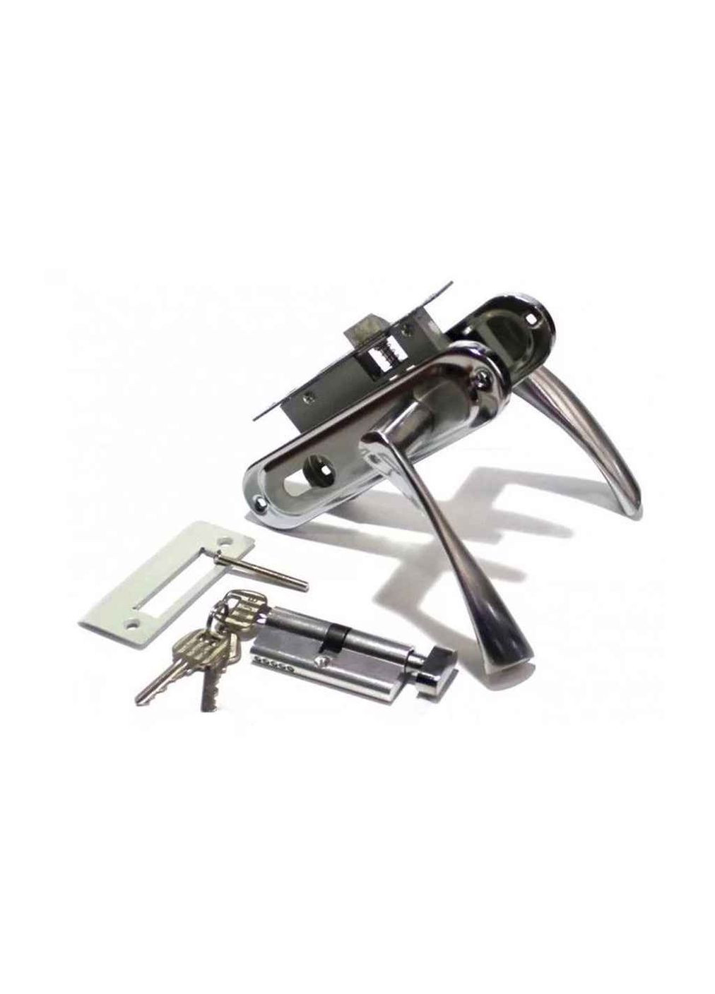 Замок врезный с цилиндром S 28 MBN (PL04-H20) Фурор (363328345)