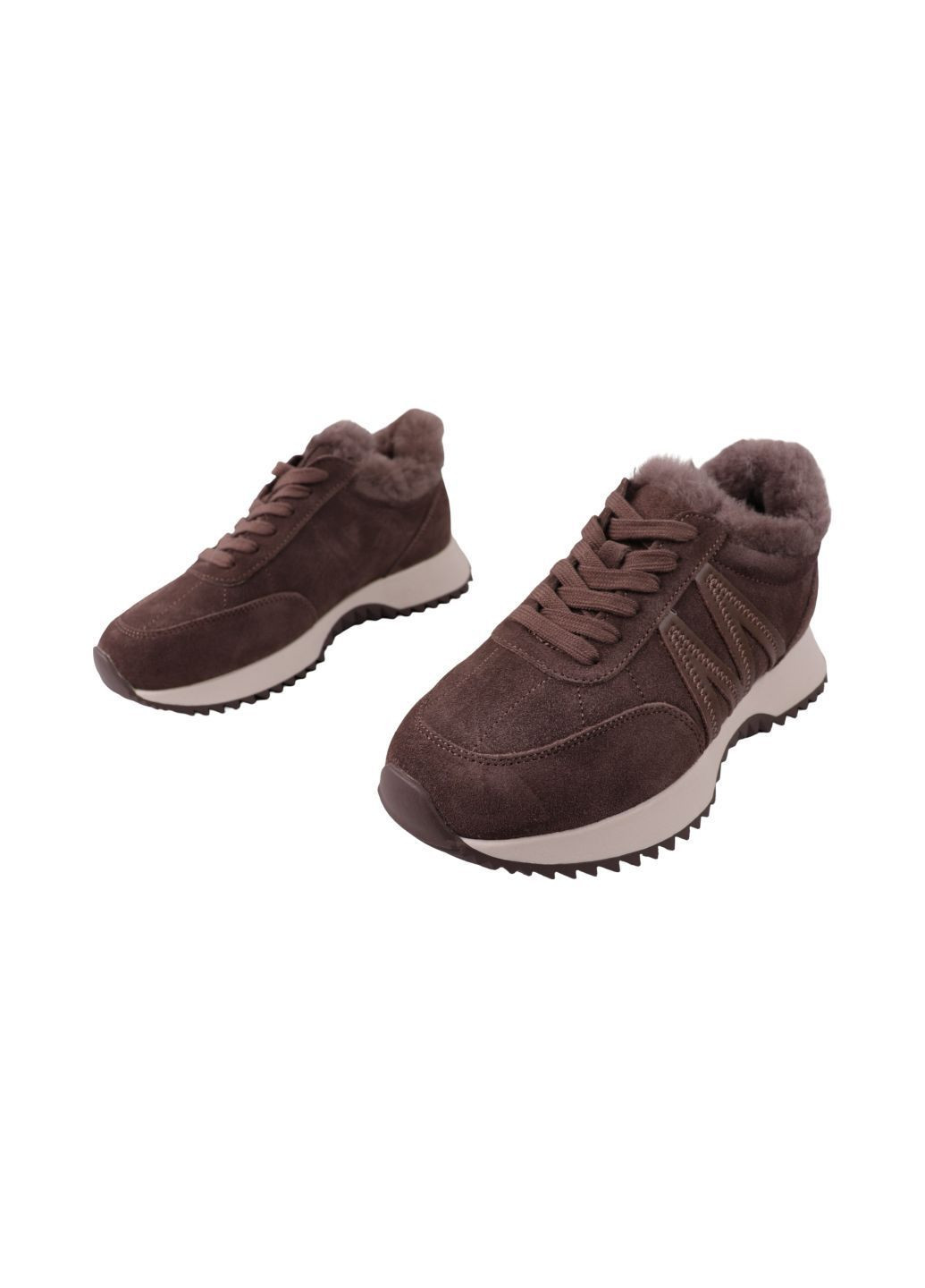 Кросівки жіночі візонові натуральна замша Renzoni 1441-26ZK бежеві (362152421)