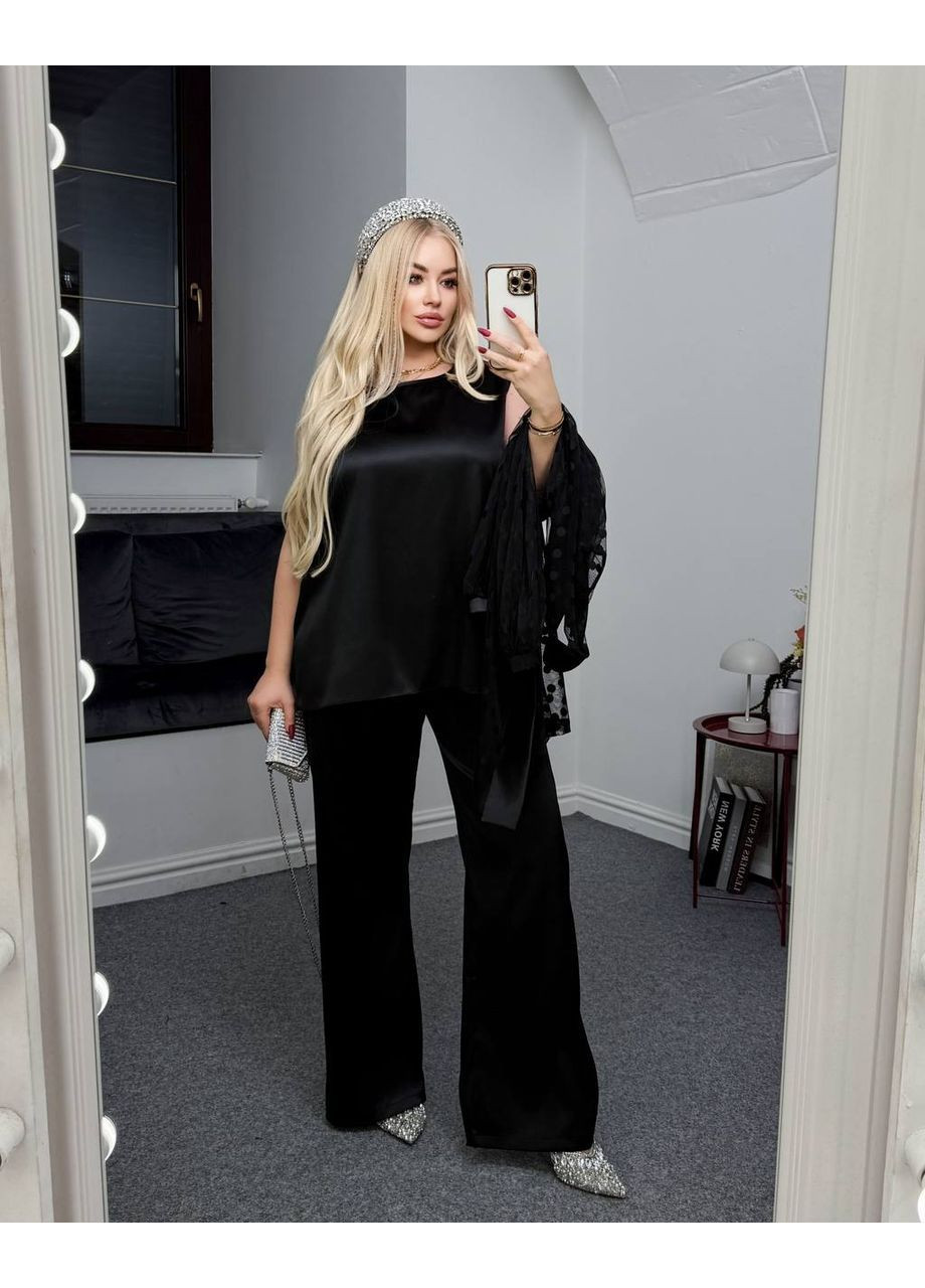 Женский атласный костюм FINO Mode (369407924)