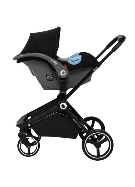 Коляска універсальна 3 в 1 MIKA GREY GRAPHITE Lionelo (370033823)