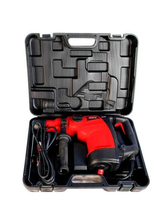 Перфоратор " " 38 мм, 1200 Вт, 300-760 об/хв, 1950-4860 уд/хв, 3 режими. Black and Red (MRH3803) MPT (340909450)