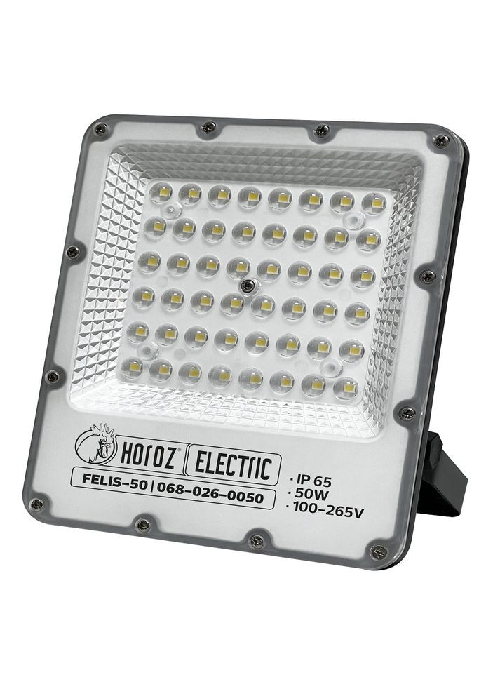Прожектор светодиодный "FELIS-50" 50W 6400K Horoz Electric (370247781)