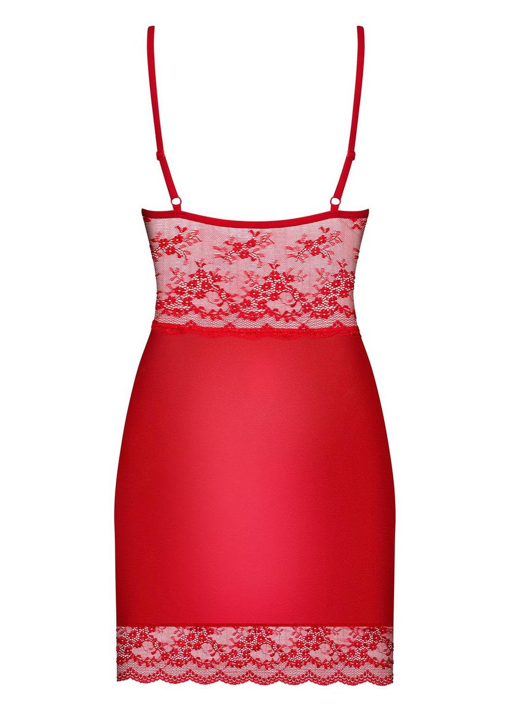 Сорочка атласна з мереживом Lovica Obsessive (351583345)