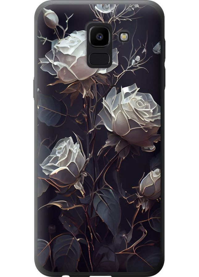 2D пластиковый чехол 'Розы 2' для Endorphone Samsung Galaxy J6 2018 (258174252)