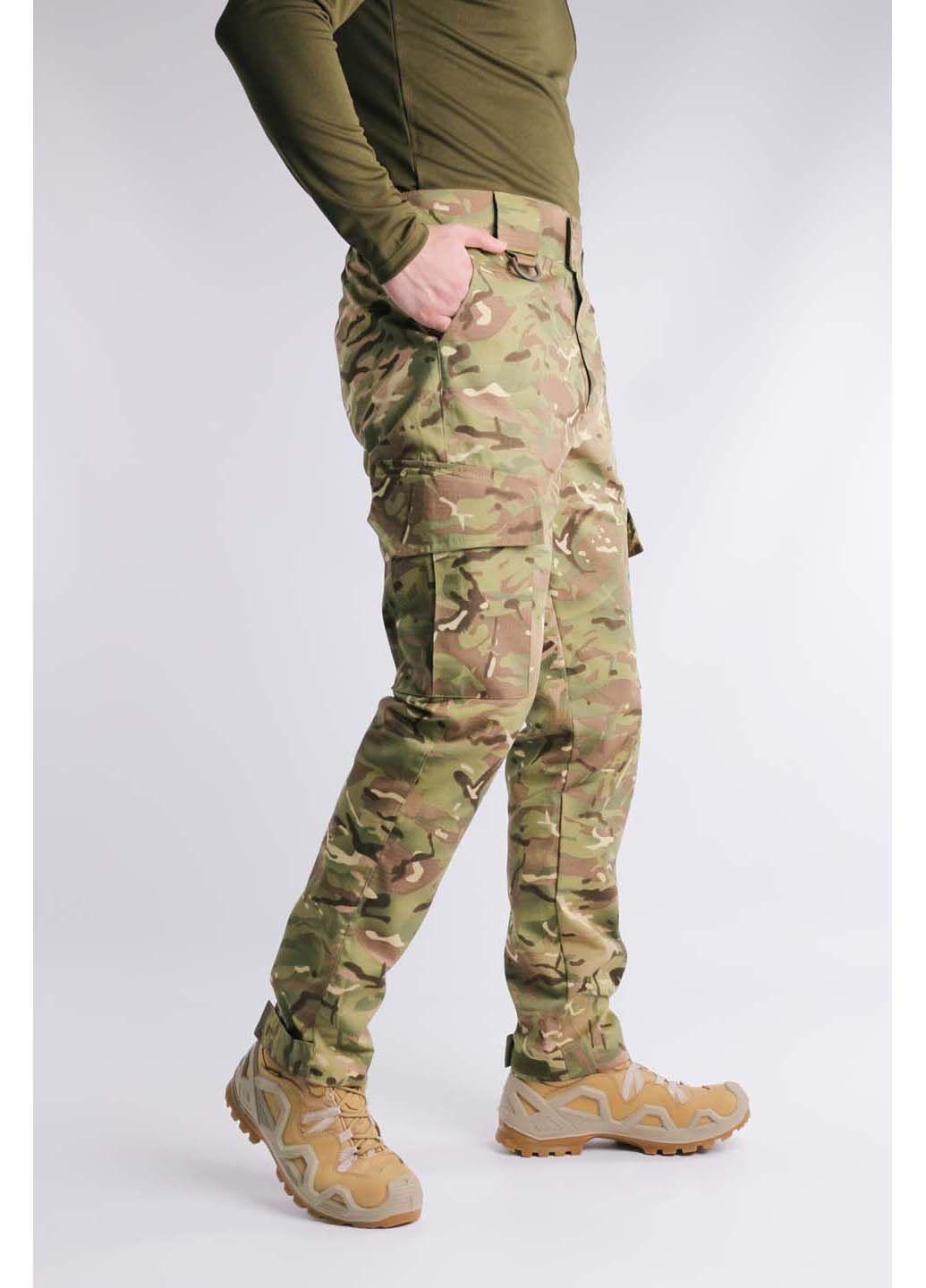 Комбинированные спортивные, кэжуал демисезонные брюки Intruder