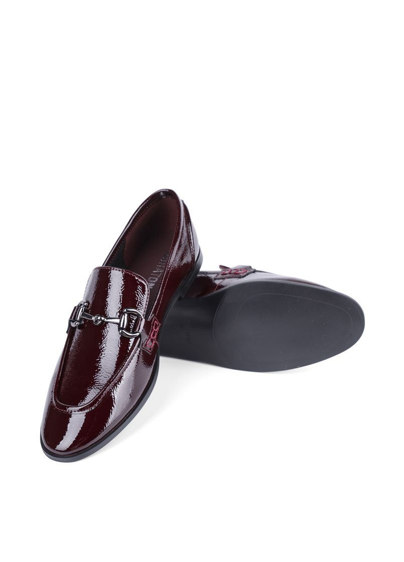 Жіночі Сліпери 206-24203-R1-2 Бордовий Наплак MIRATON (365434719)