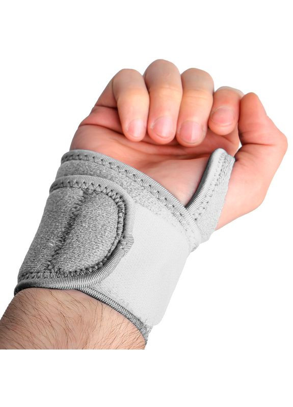 Бандаж-фиксатор запястья A-7937 Gray на руку 50 шт. AOLIKES (356499453)