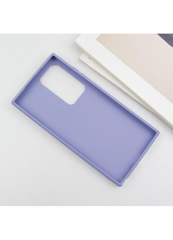 Чехол TPU Bonbon Metal Style с MagSafe для Samsung Galaxy S24 Ultra Сиреневый Epik (372845936)