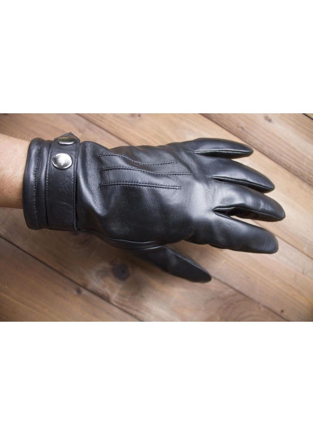 Мужские сенсорные кожаные перчатки 933 L Shust Gloves (362624003)