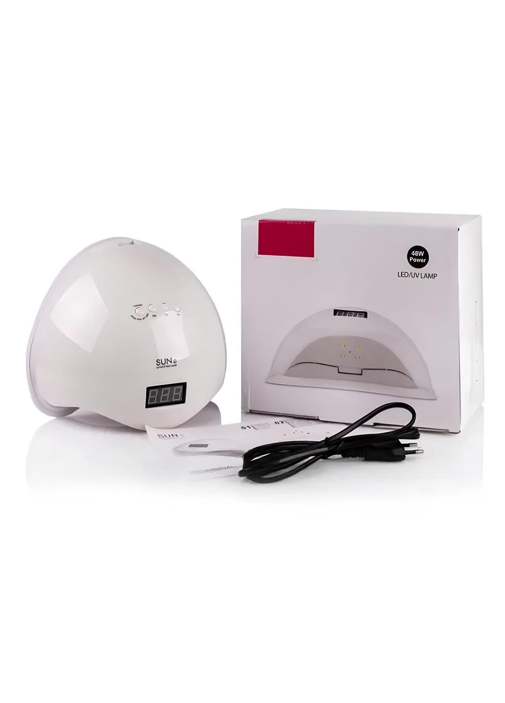 Лампа для манікюру UV/LED SUN 5 White, 48 W SUNUV (328294507)