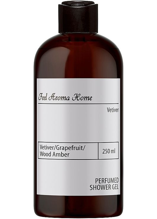 Парфюмерный гель для душа "Ветивер, грейпфрут и амбровое дерево" Vetiver Perfumed Shower Gel 250ml (1205499-139002) Feel Aroma Home (368644512)