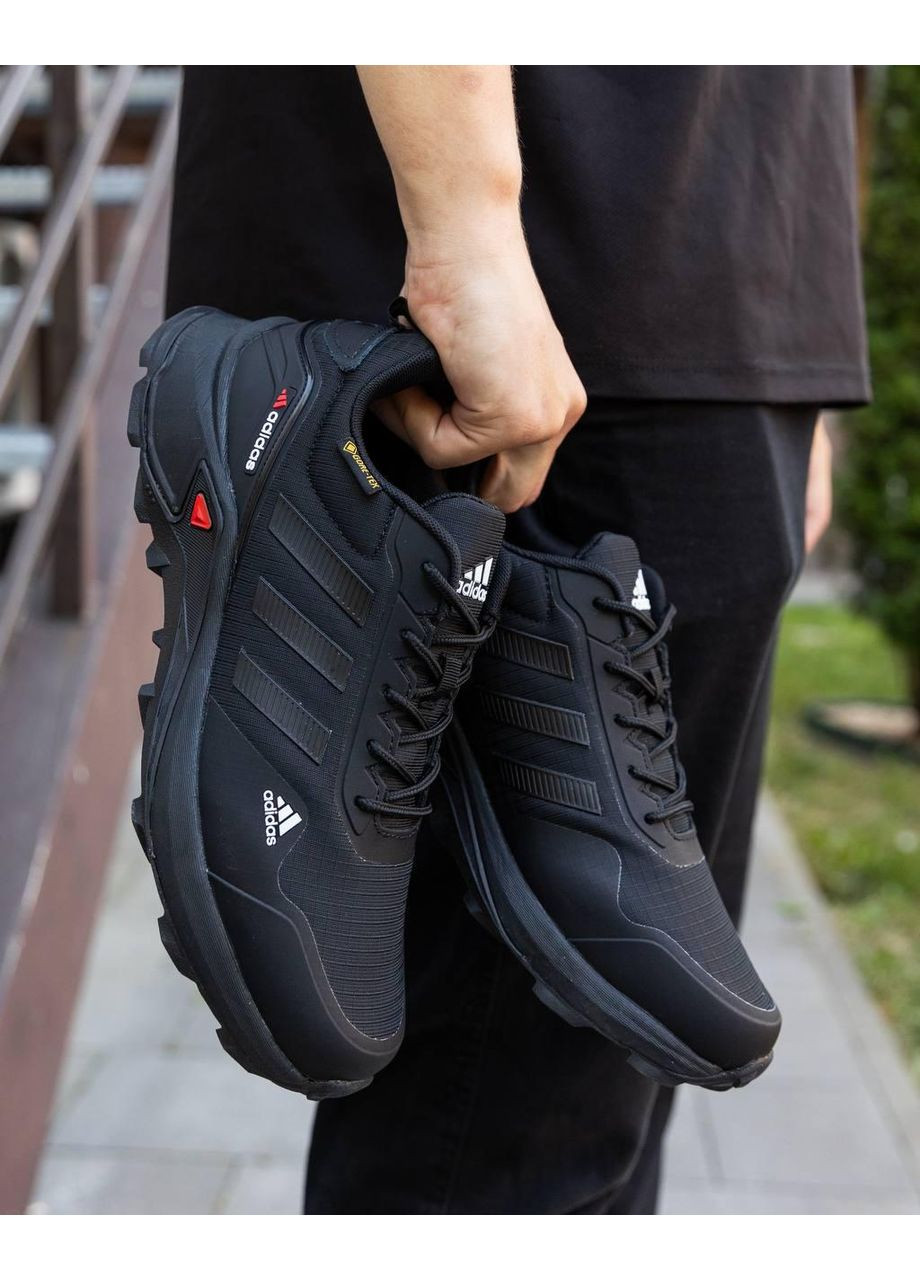 Черные демисезонные кроссовки мужские adidas terrex gore-tex black адидас No Brand