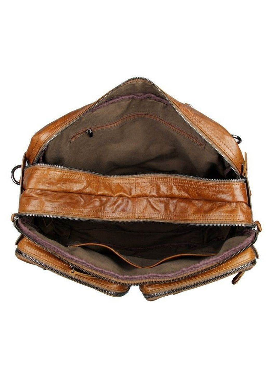 Чоловіча шкіряна сумка 27х15х38 см John McDee (315869023)