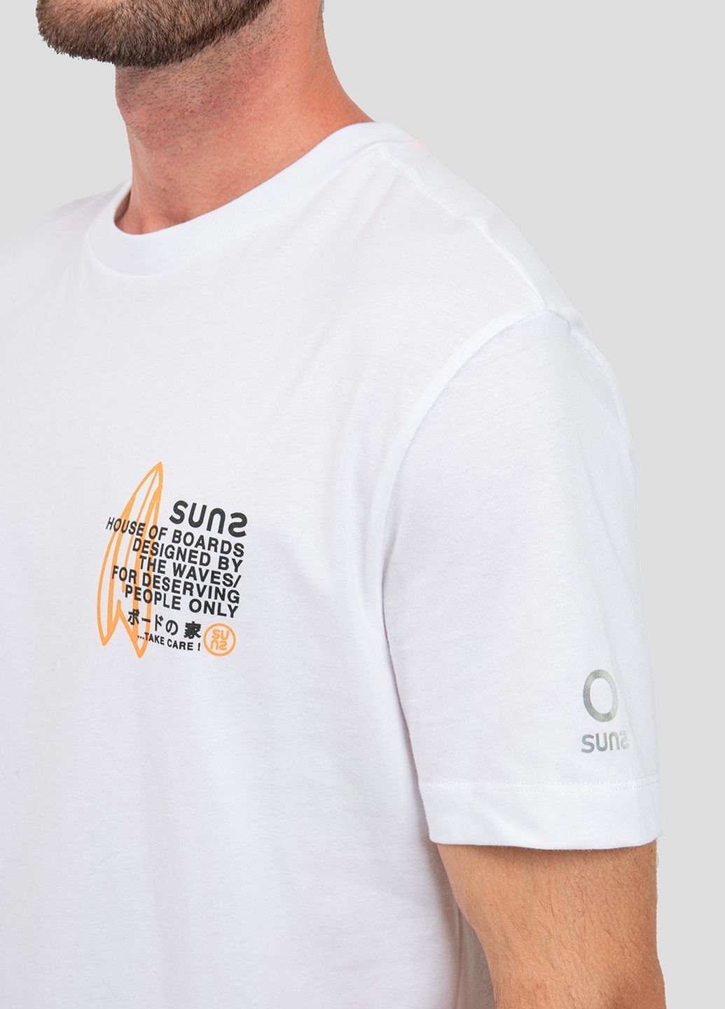 Белая футболка Suns Boards