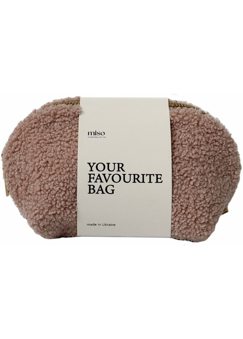 Косметичка цвета пудра SMALL TEDDY Miso (353845236)