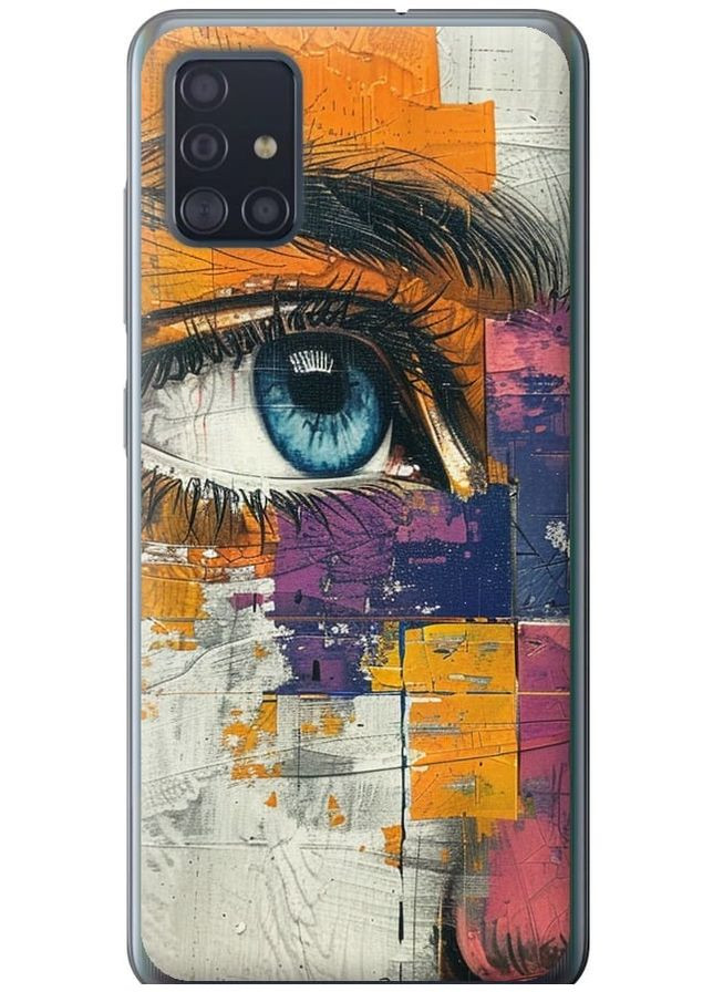 2D пластиковий чохол 'Кольорова фреска' для Endorphone Samsung Galaxy A51 2020 A515F (285109172)