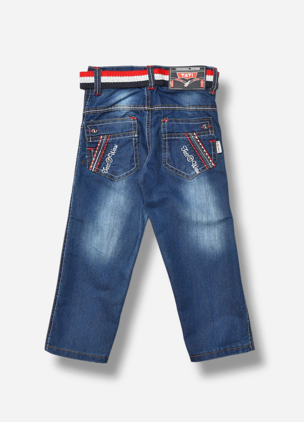 Джинси дитячі для хлопчика темно-синього кольору Let's Shop (338794081)