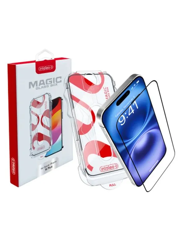 Стекло защитное MagicBox Apple iPhone 16 PLUS (4820266742928) Intaleo (399296831)