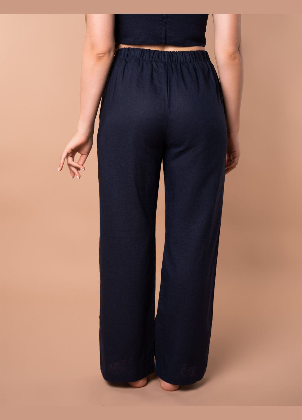 Штаны свободного кроя Дыхание леса HOM2424010 темно-синий Brabrabra Подих лісу (316710002)