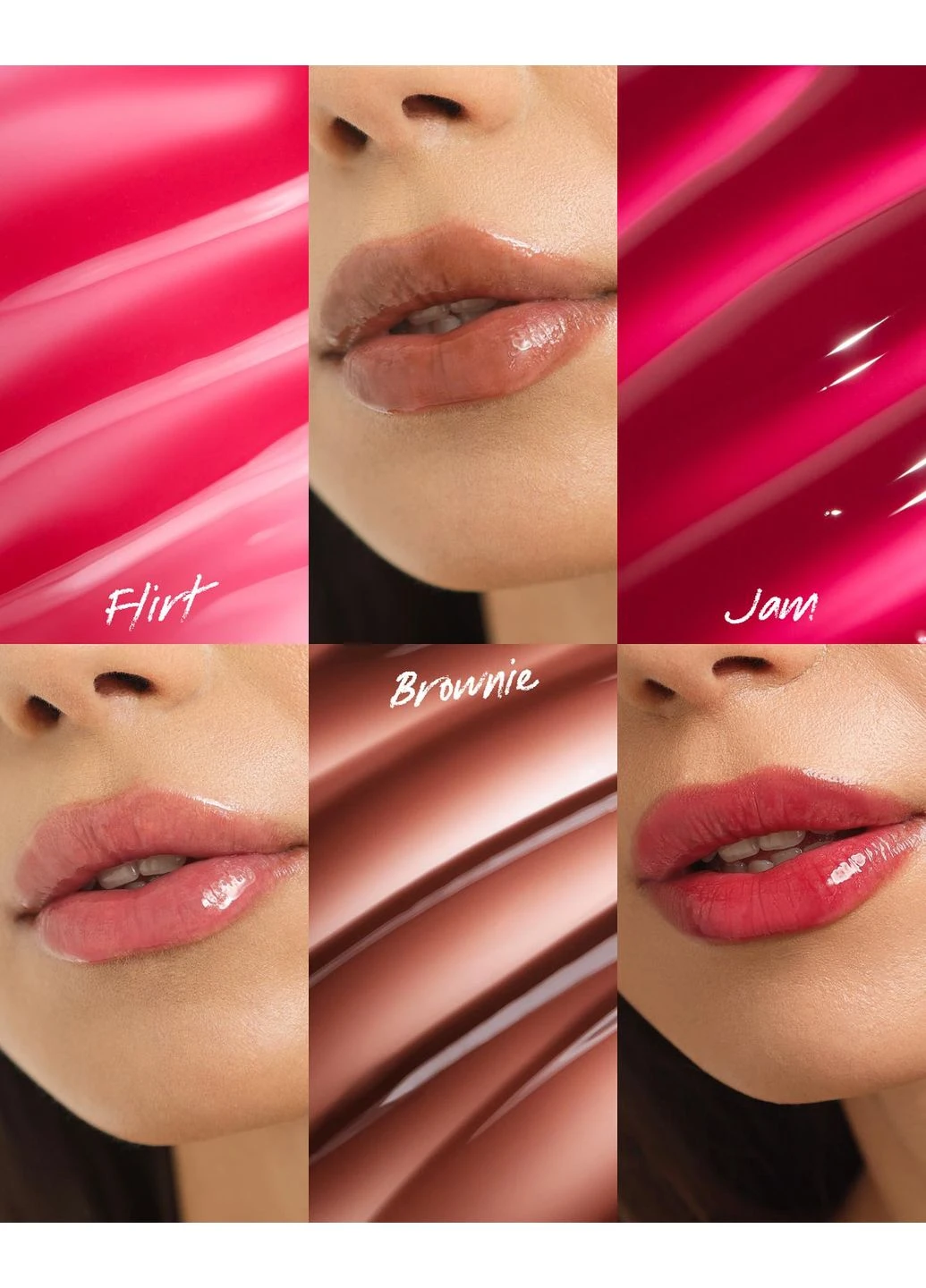 Блиск для губ з ментолом CRUSH Lip Gloss 10 мл Unico (376856215)