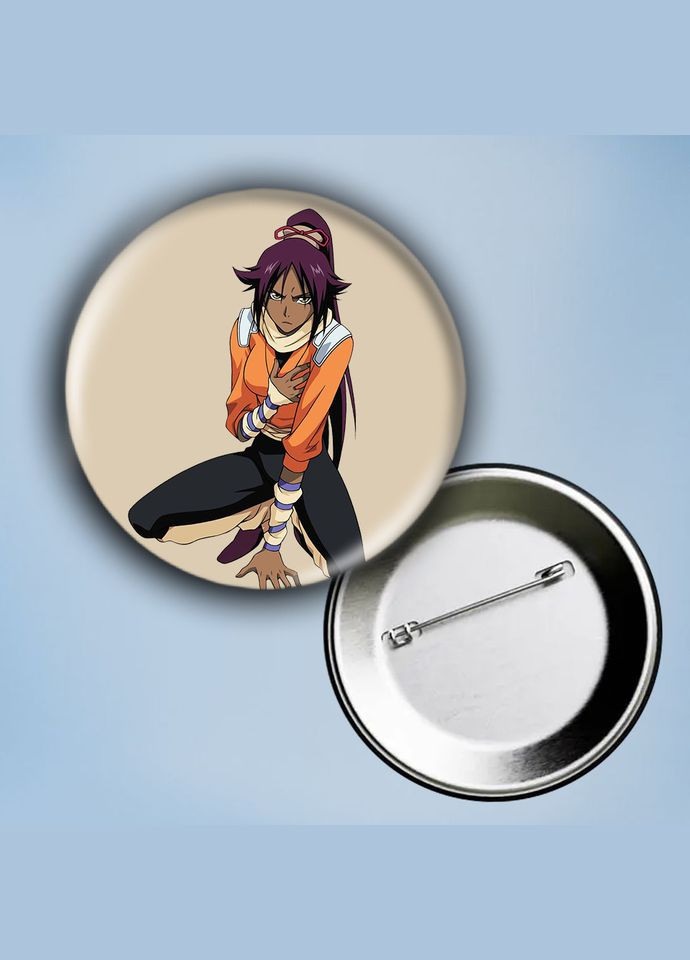 Значок на булавке Аниме Блич #5 металлический 56 мм No Brand (304508504)