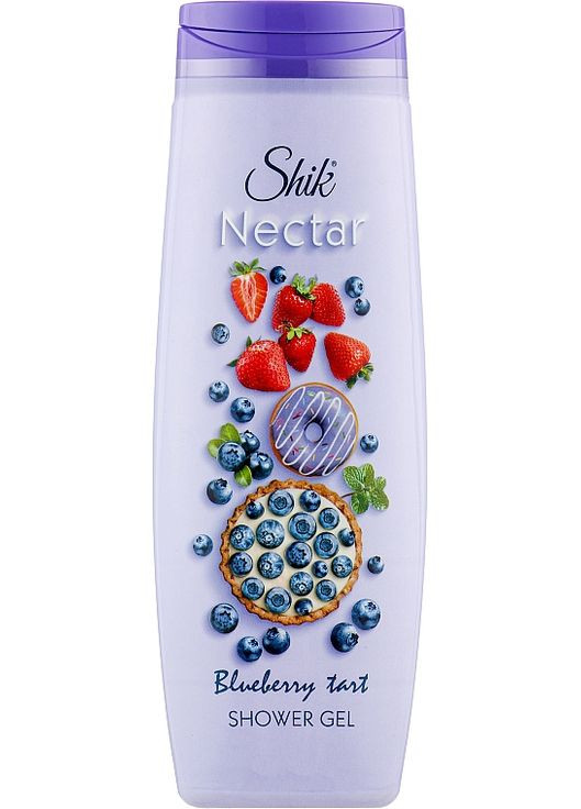 Гель для душу "Чорничний тарт" Nectar Blueberry Tart Shower Gel 900g (967708-16205385) Shik (368623112)