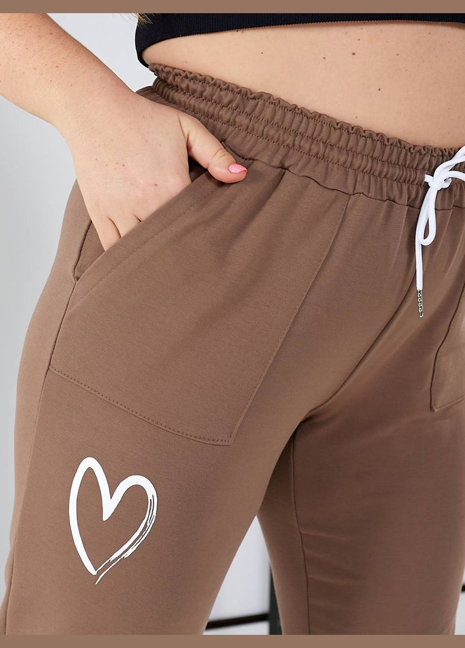 Женские брюки цвет изумрудный New Trend (304991319)