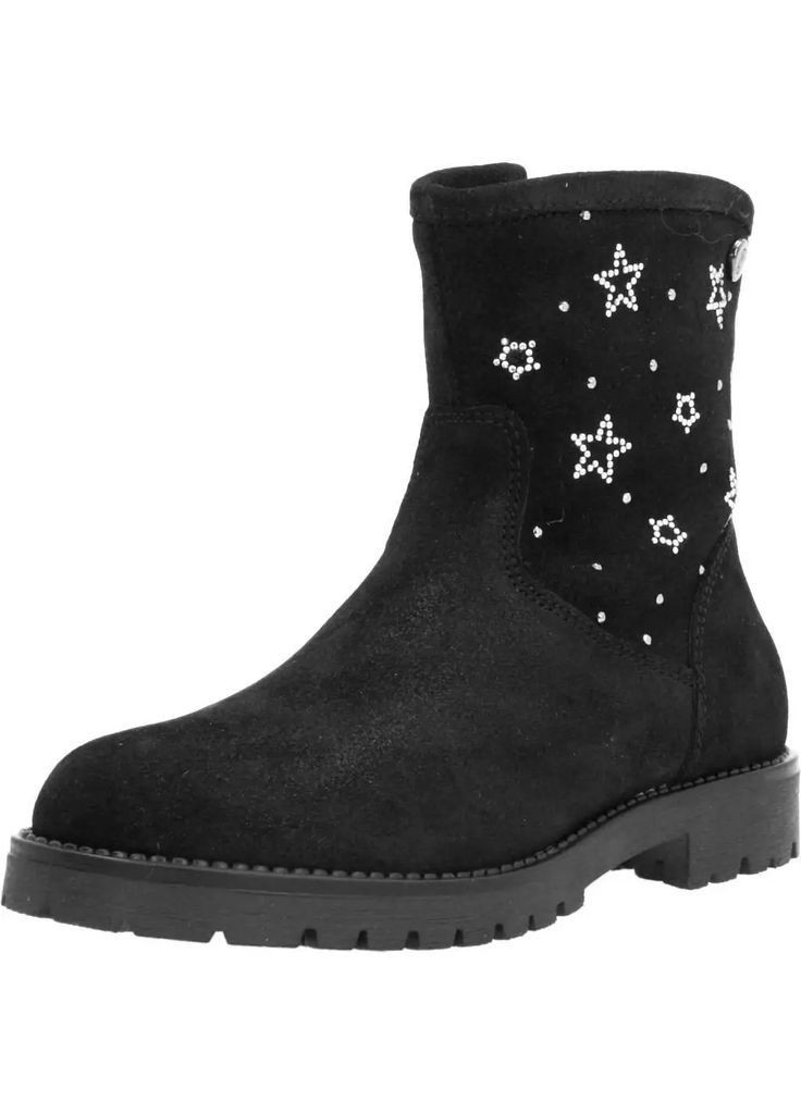 Зимові замшеві черевики для дівчинки 171483 Garvalin (366971790)