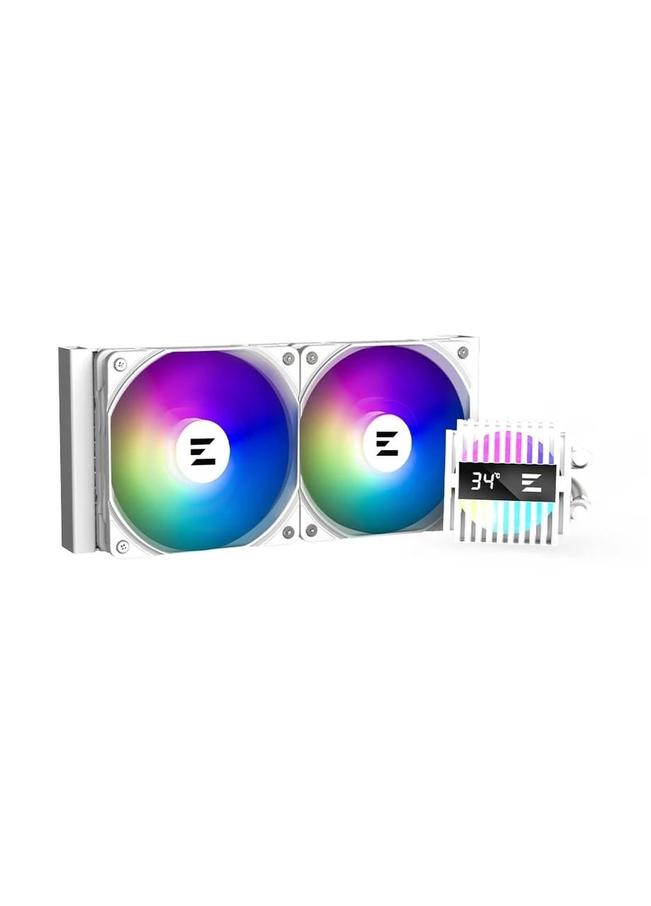 Система рідинного оxолодження Alpha 2 A24 ARGB, LGA1851, 1700, 1200, 115x, AM5, AM4, TDP 320W, Zalman (314978819)