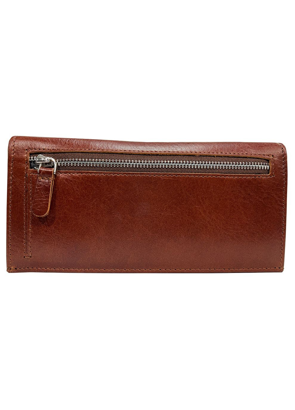 Мужской купюрник кожаный коричневый Karya (336377848)